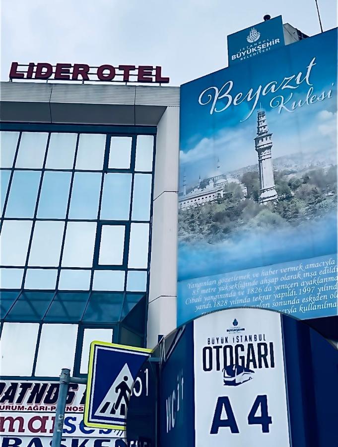 Lider Hotel Estambul Exterior foto